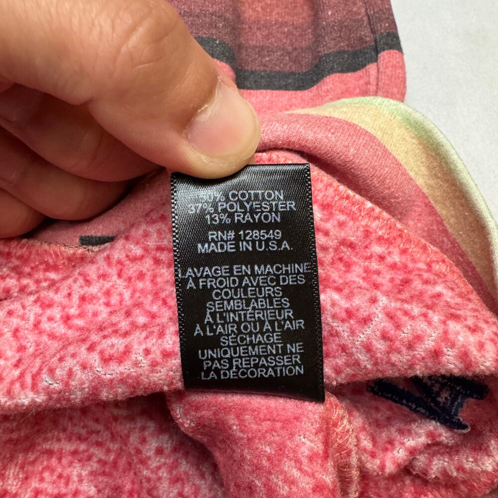 Aviator Nation Serape Bolt Stitch Crew Sweatshirt Women's XS Retro Rare - Picture 6 of 10